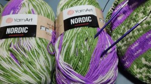 Я даже и подумать не могла, что из такой пряжи, получается такая красота.