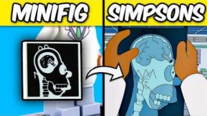 Лего ВСЁ, что есть в минифигурах Simpsons лего набор!