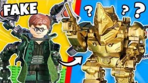 Распаковываем ФАЛЬШИВЫХ ЗЛОДЕЕВ из LEGO Человек-паук...