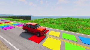 Забавный мультфильм про машинки — смешные звуки и прыжки!