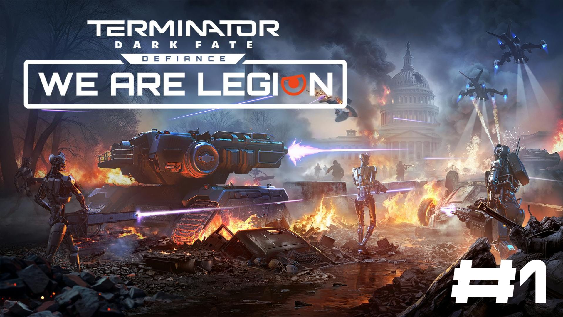Terminator: Dark Fate - Defiance: We are Legion▶Начало+Хьюстон▶Прохождение #1 (без комментариев)