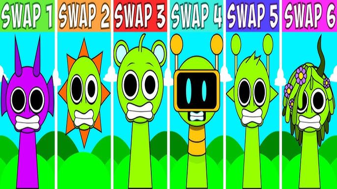 ⚡ EVERY Characters From Sprunki Phase 1 SWAP — Полная сборка персонажей! 🔥