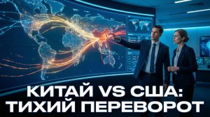 🌍 ⚔️ Тихий переворот: как Китай незаметно подорвал основы глобального лидерства США