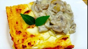 Картофельное суфле под грибным соусом. Рецепт из СССР от шеф повара Кремля.