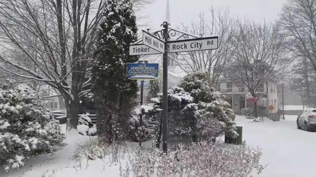 🇺🇸 Волшебные снежные дни в знаменитых городах🎄☃️❄️ – Вудсток и Кингстон, Нью-Йорк, декабрь 2025