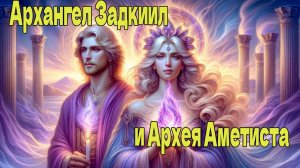 Архангел Задкиил и Архея Аметиста: Сосредоточение на внутреннем покое