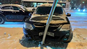 В Нижневартовске регистрируют снежные ДТП