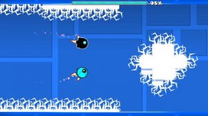 пытаюсь сделать свой уровень в GEOMETRY DASH