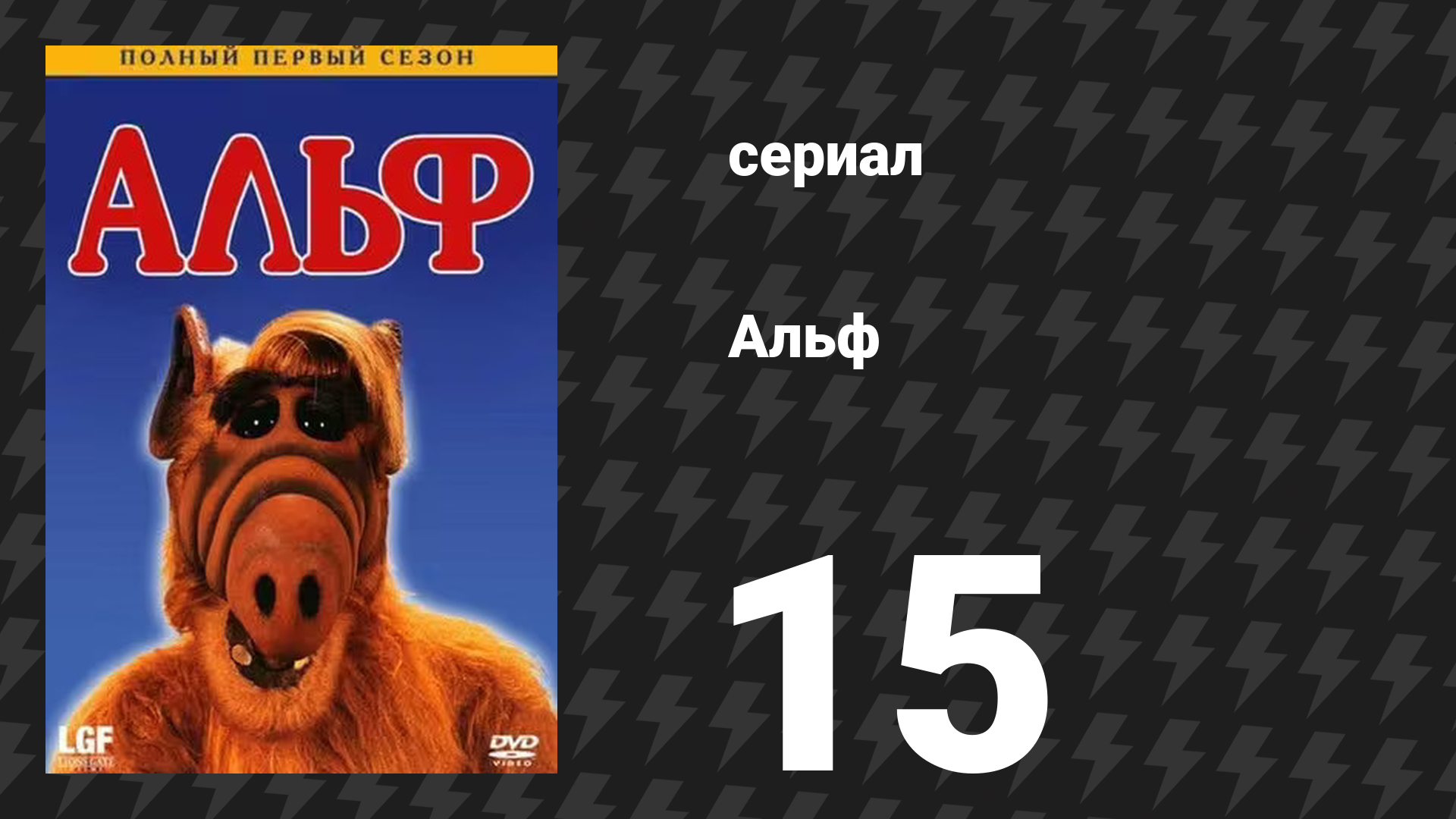 Альф 1 сезон 15 серия «Я изменил своё поведение» (сериал, 1987)