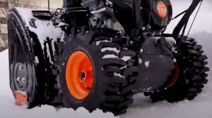 Снегоуборщик Патриот:  реальный тест со снегом толщиной в 1 м 🚜