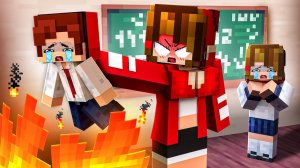 Сестра Джей Джей, ЗЛАЯ УЧИТЕЛЬНИЦА, разрушила жизнь Джей Джей!？ - Анимация для Майнкрафта