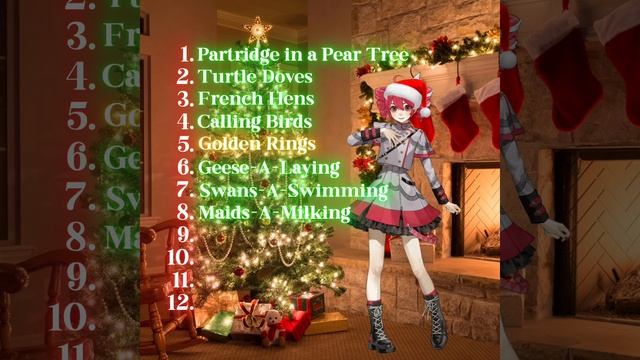 Teto Kasane - Twelve Days of Christmas (Christmas Song)