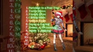 Teto Kasane - Twelve Days of Christmas (Christmas Song)