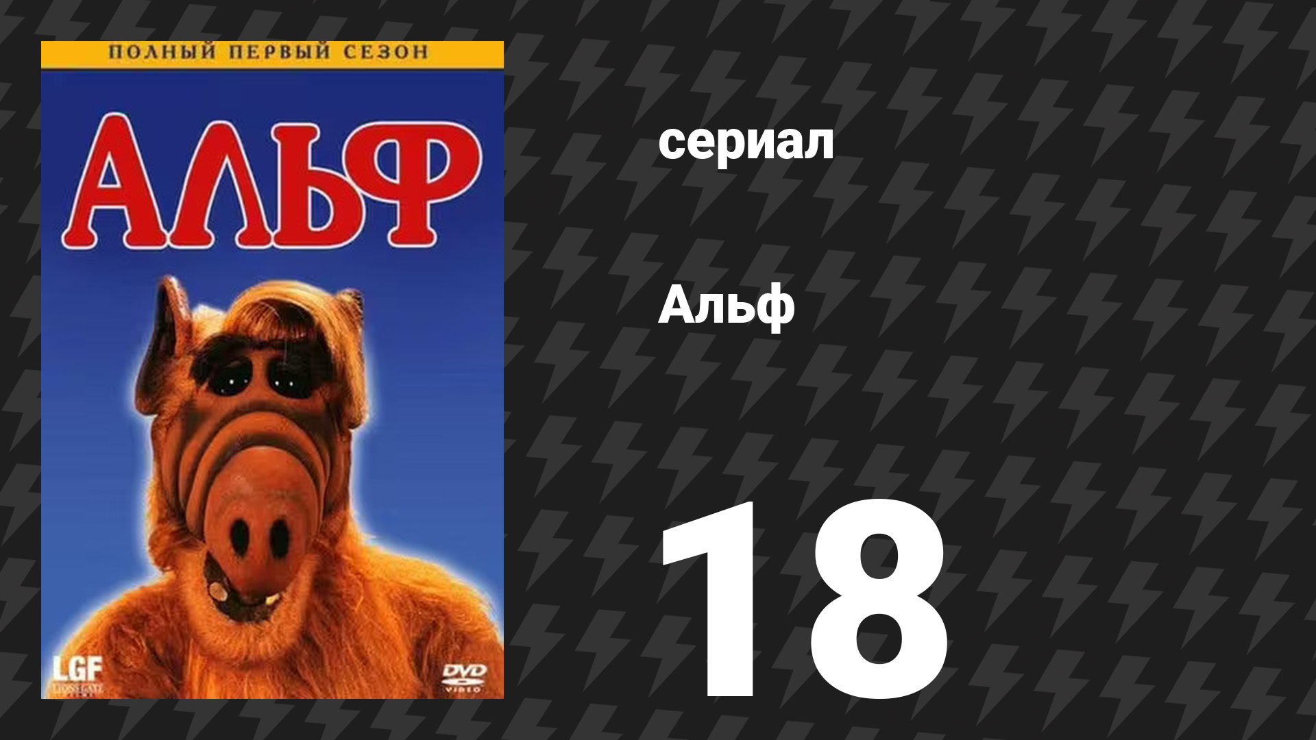 Альф 1 сезон 18 серия «Пограничная песня» (сериал, 1987)