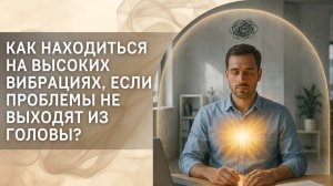 Как находиться на высоких вибрациях, если проблемы не выходят из головы?