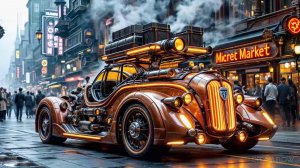 Выставка стимпанк aвто