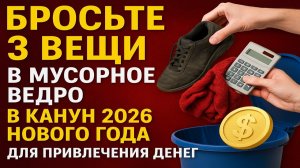 3 вещи, которые нужно выбросить в мусор перед Новым годом - приметы и ритуалы для достатка в доме