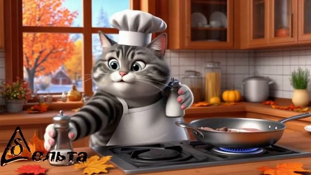 Рецепты от кота-Маркиза. Медальоны в сливочно-грибном соусе.