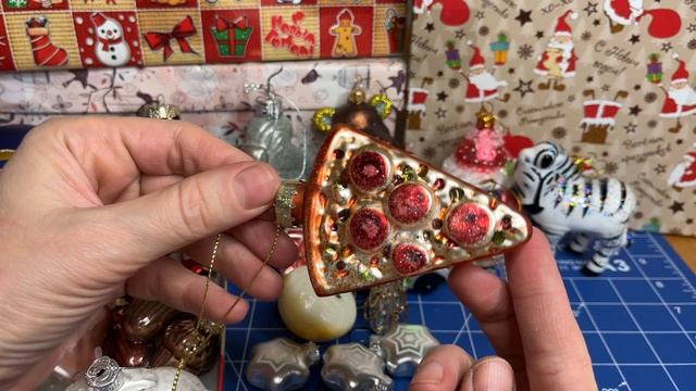 Ёлочные игрушки из супермаркетов #моя_коллекция (1 часть )