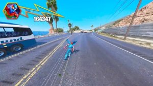 СКОРОСТЬ ЧЕЛОВЕКА ПАУКА УМНОЖАЕТСЯ С КАЖДЫМ ШАГОМ в ГТА 5 ОНЛАЙН (GTA 5 ONLINE)