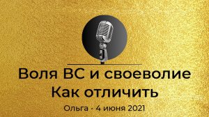 Спикерская Золотого Фонда АНЗ: «Воля ВС и своеволие. Как отличить» - 4 июня 2021, Ольга