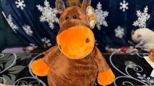 Новогодний подарок из КБ - рюкзачок лошадка.