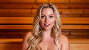 Блондинка с красивой улыбкой