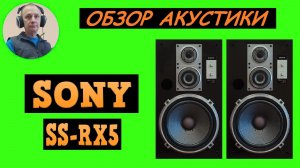 Обзор акустической системы SONY SS-RX5