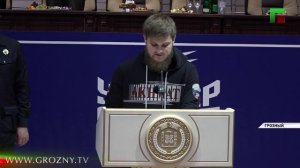 Ахмат Кадыров принял участие в торжественном открытии фестиваля «УниверСпортФест» в Грозном