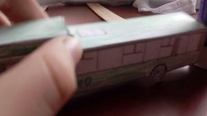 Сборка бумажного троллейбуса ЗиУ 682 КР РУТА