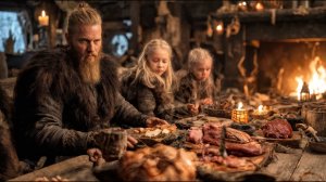 Что на самом деле ели викинги в разгар зимы? 5 самых странных ЗИМНИХ блюд!