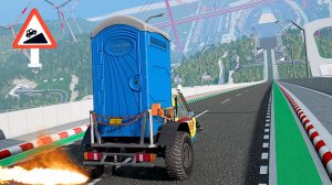 Машинки прыгают с трамплинов| Мультфильмы для детей - Сборник № 187  🚔 Мир машинок 🚔