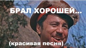 БРАЛ ХОРОШЕЙ... //КРАСИВАЯ ПЕСНЯ //