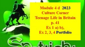 Spotlight Form 6 Module 4d p 41 Спотлайт 6 класс Модуль 4d стр 41