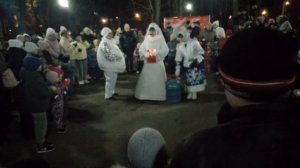 Мы с Настей встречаем зиму!