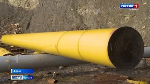 Строительство газопровода от Весёлого до Фороса идет с опережением графика на четыре месяца
