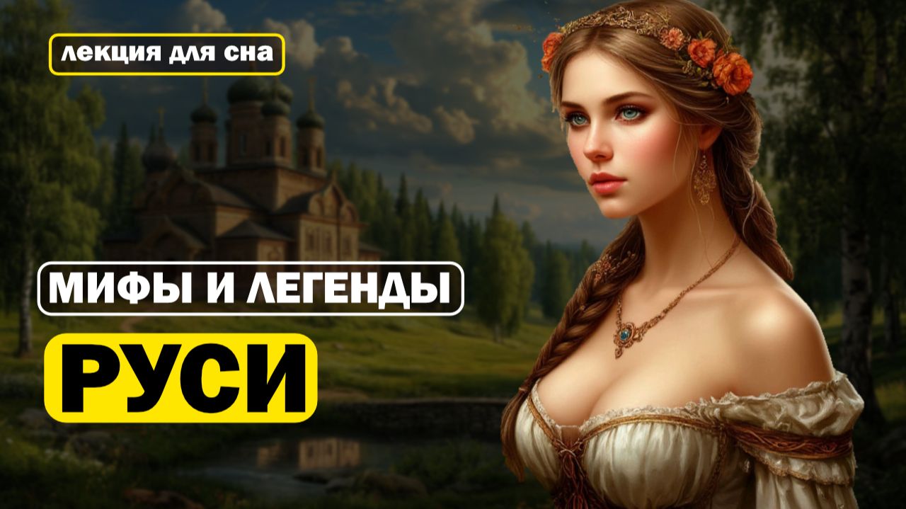 Лекции для Сна. Мифы и Легенды Древней Руси. Истории для сна. Слушай и Засыпай
