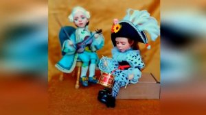 Скрипач и барабанщица