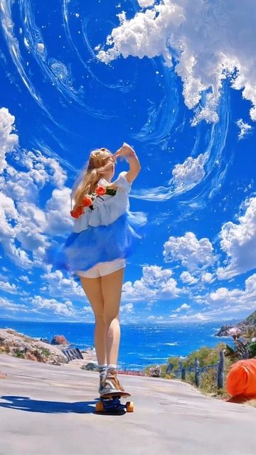 Дует морской бриз, голубое небо... #дзен @25927051780