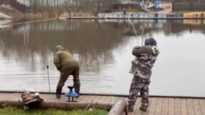 Поимки форели на донки