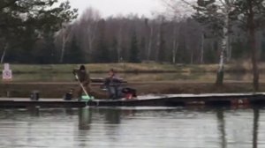 ещё одна форель в подсаке