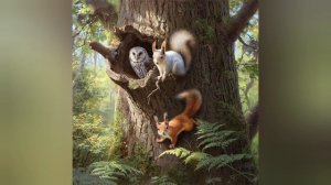 Лесная притча о белочках.