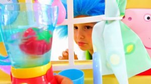 Ники и Влад открывают кафе-фургон! Видео для детей!