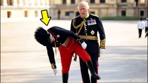 Гвардеец упал в обморок перед королем Чарльзом — его реакция взорвала интернет!