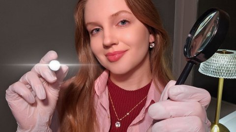 АСМР Осмотр Кожи Головы в Перчатках