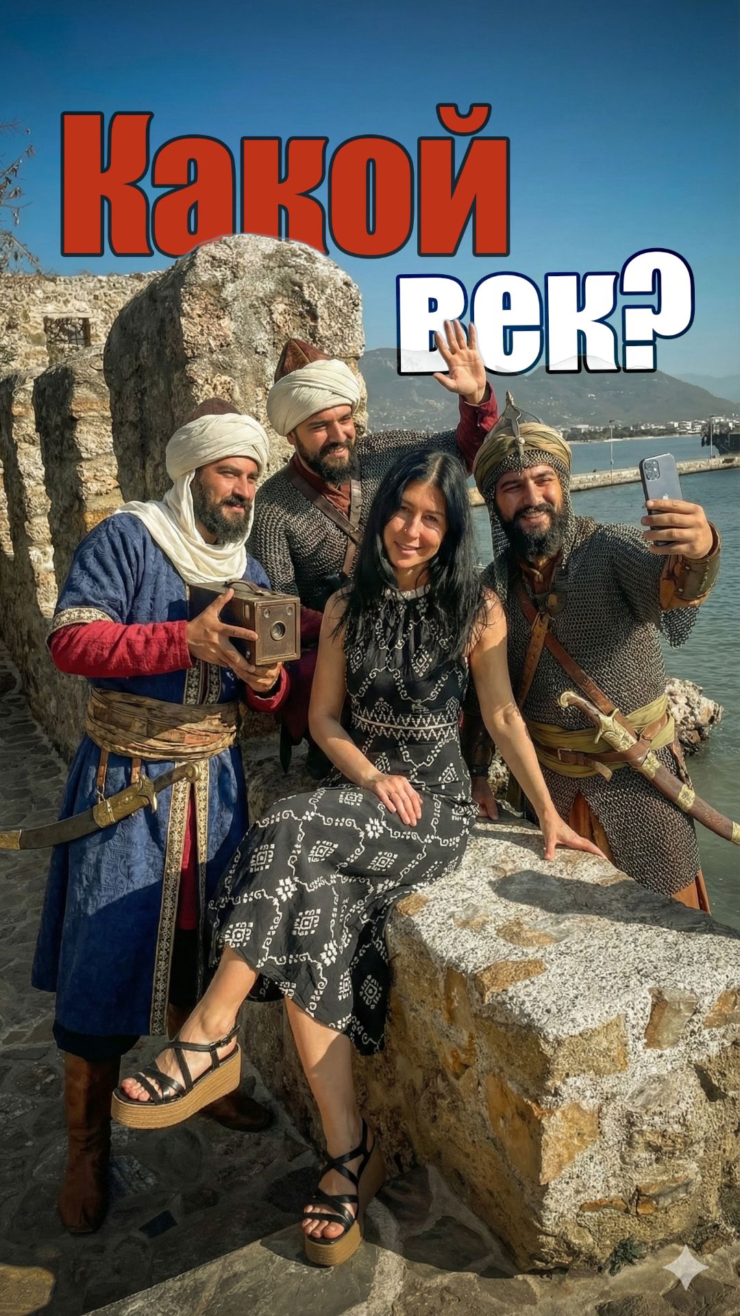 Великолепный век 2.0: Как нейросеть увидела наш отпуск в Алании 😍