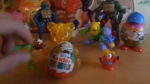 Распаковка киндеров сюрпризов "Кунг-фу панда 3"