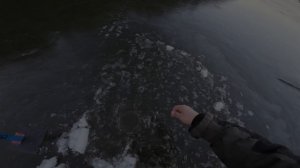 рыбалка на жерлицы в тёмноосиновом