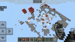 майнкрафт творческий бездомная яма