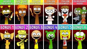 ⚡ EVERY OC BONUS Characters From Sprunki Wenda Treatment — Все бонусы в одном месте! 🔥